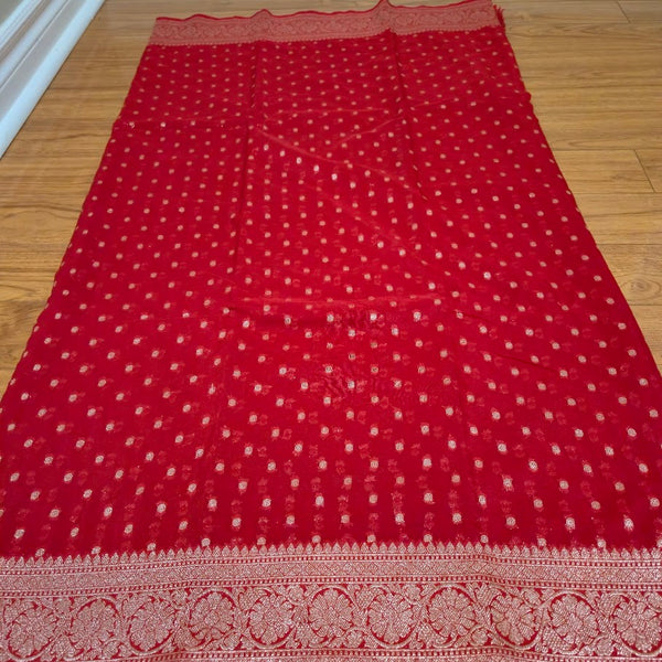 Banarai mix withgeorgetsaree