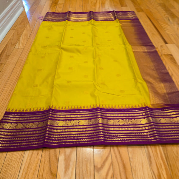 premium kanji silk saree