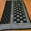 Banarasi mixwith georget saree,black saree