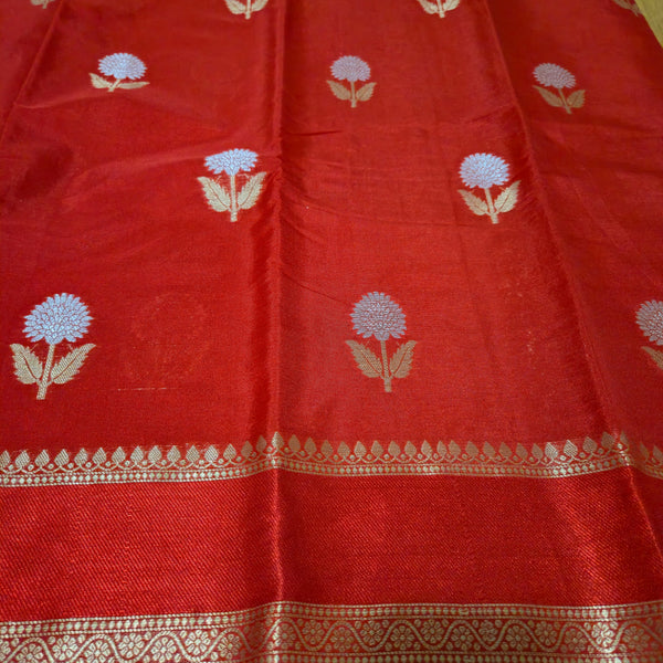 Banarasi mix crape saree