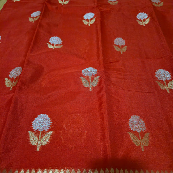 Banarasi mix crape saree