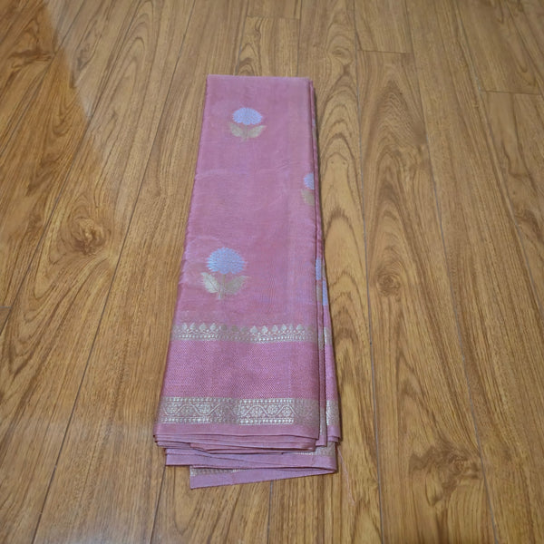 Banarai mix with crape saree