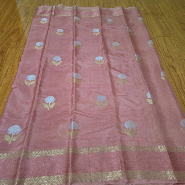 Banarai mix with crape saree