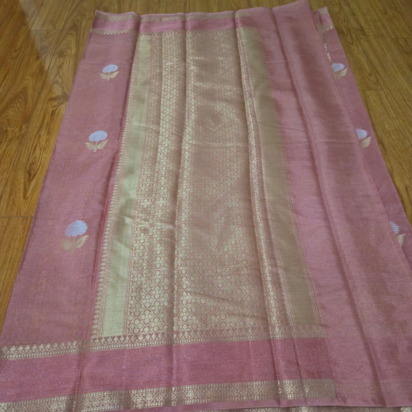 Banarai mix with crape saree