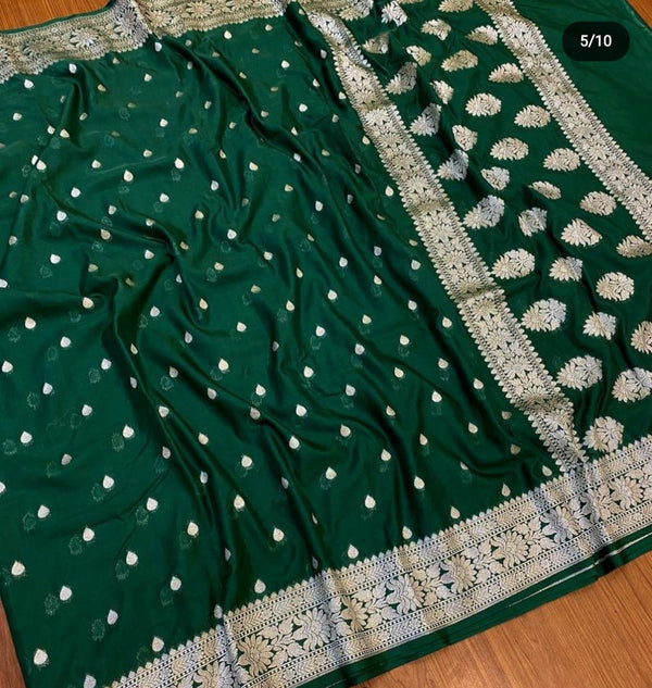 banarasi semi silk saree
