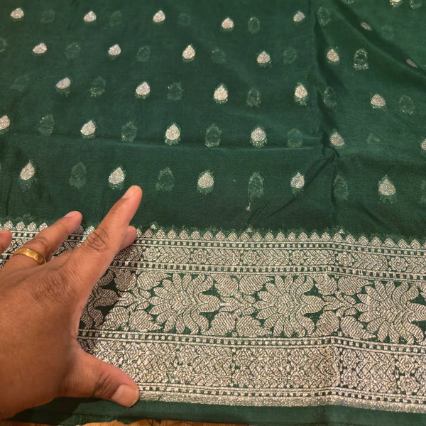 banarasi semi silk saree