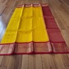 Pure Kanjivaram Silk Saree – Radiant Yellow Delight