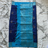 Banarasi mixed with crape saree