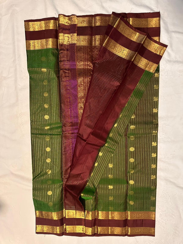 Pure Kanchipuram Saree Code A1017