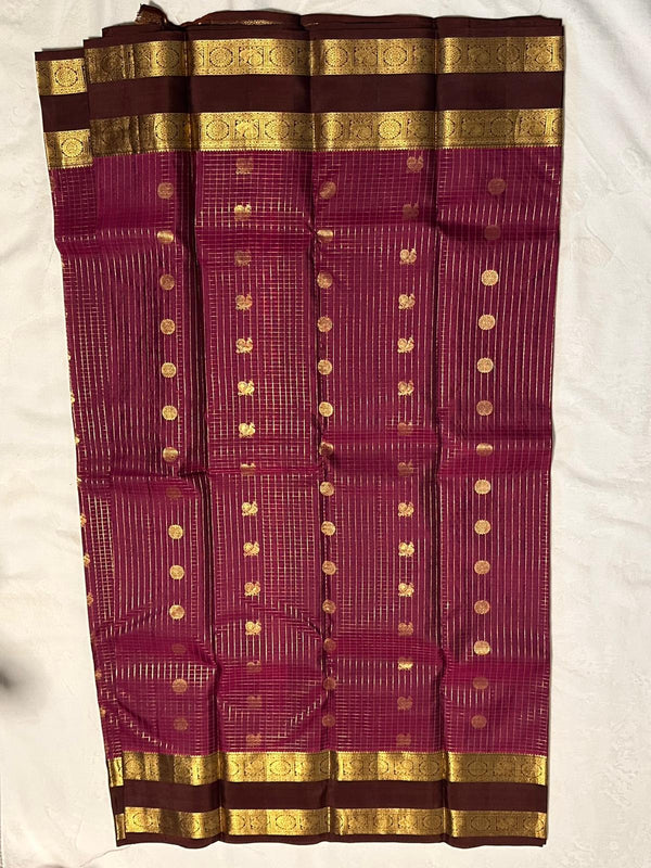 Pure Kanchipuram Saree Code A1018