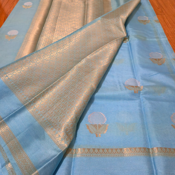 Banarasi mix crape saree