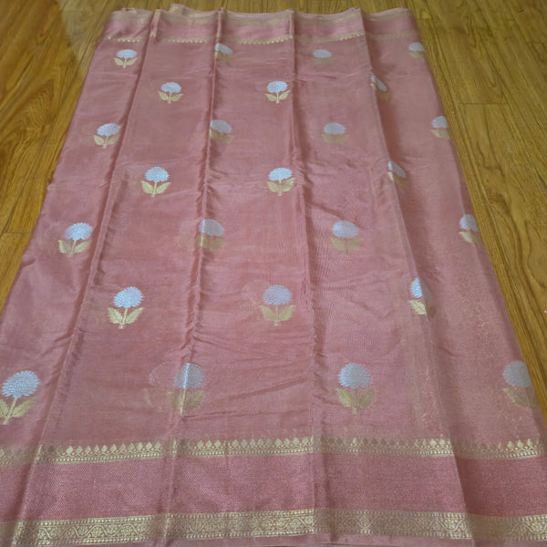 Banarai mix with crape saree